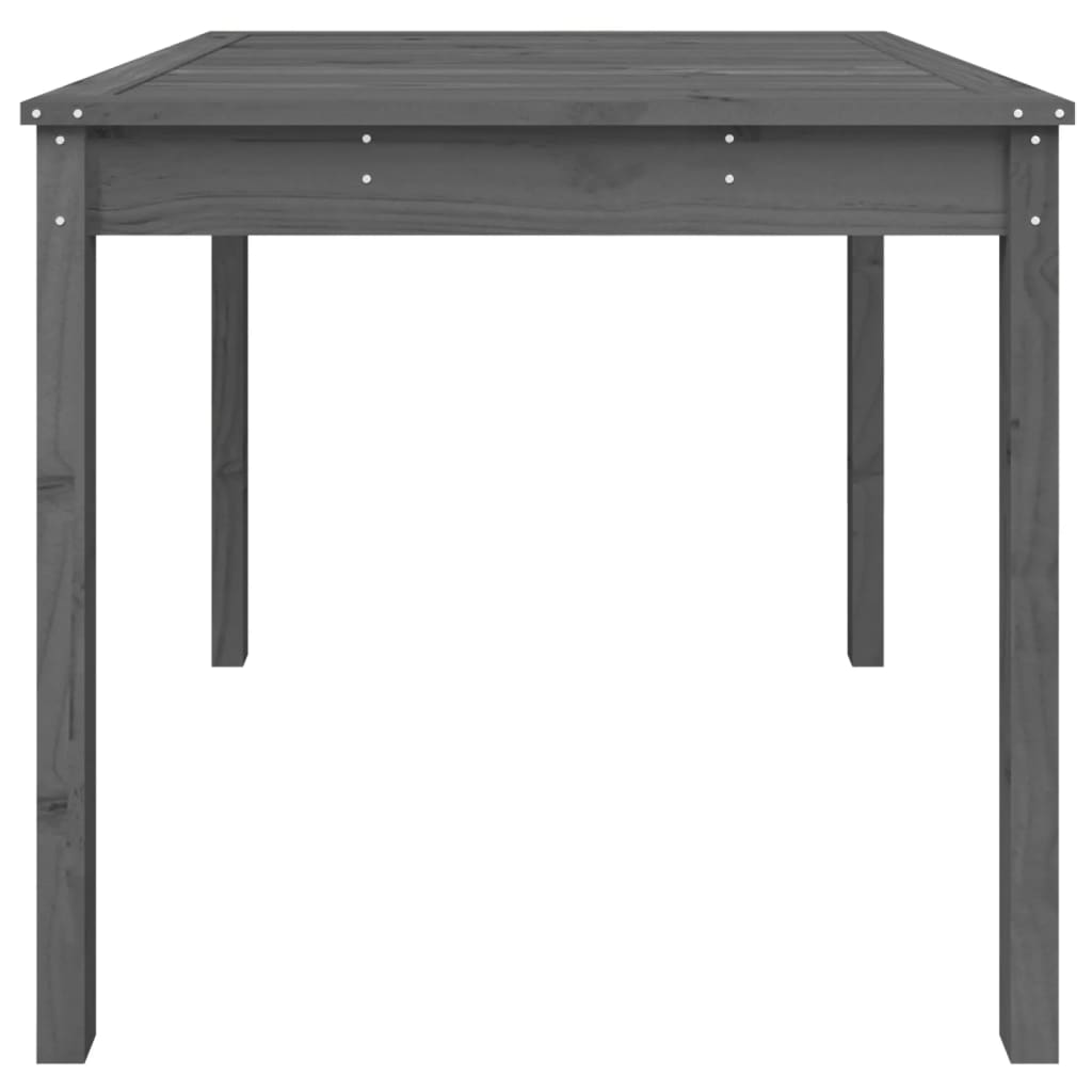 Tuintafel 82,5x82,5x76 cm massief grenenhout grijs is nu te koop bij PeponiXL, paradijselijk wonen!