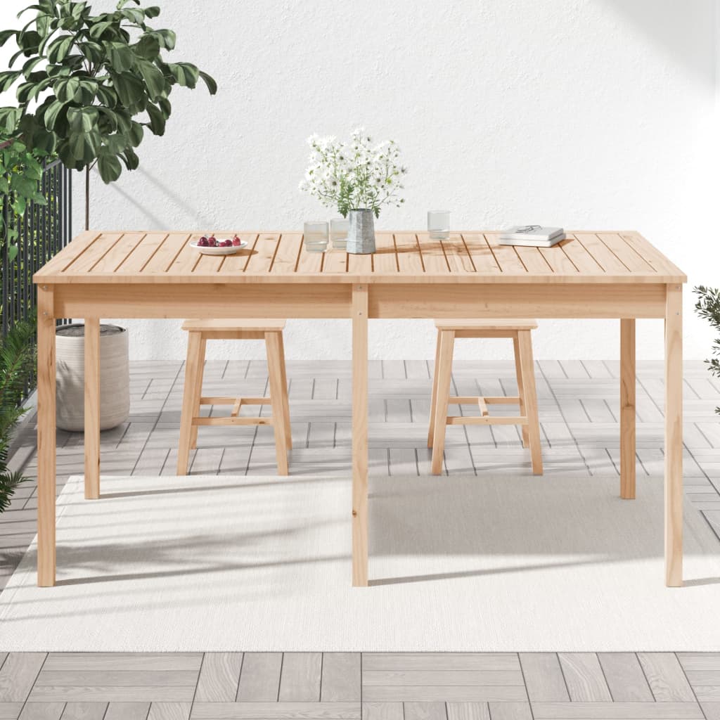 Tuintafel 159,5x82,5x76 cm massief grenenhout is nu te koop bij PeponiXL, paradijselijk wonen!