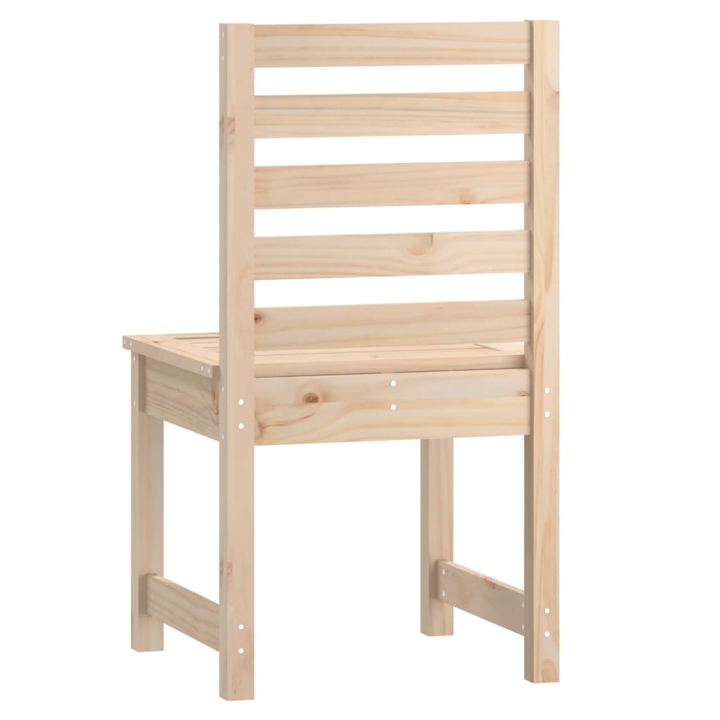 Tuinstoelen 2 st 50x48x91,5 cm massief grenenhout is nu te koop bij PeponiXL, paradijselijk wonen!