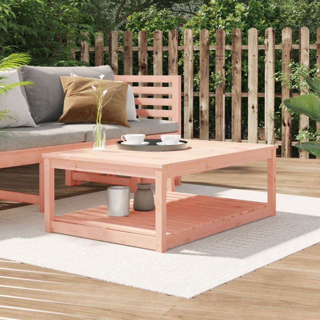 Tuintafel 121x82,5x45 cm massief douglashout is nu te koop bij PeponiXL, paradijselijk wonen!