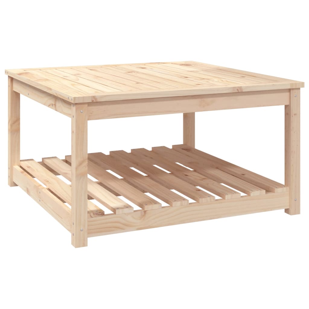 Tuintafel 82,5x82,5x45 cm massief grenenhout is nu te koop bij PeponiXL, paradijselijk wonen!