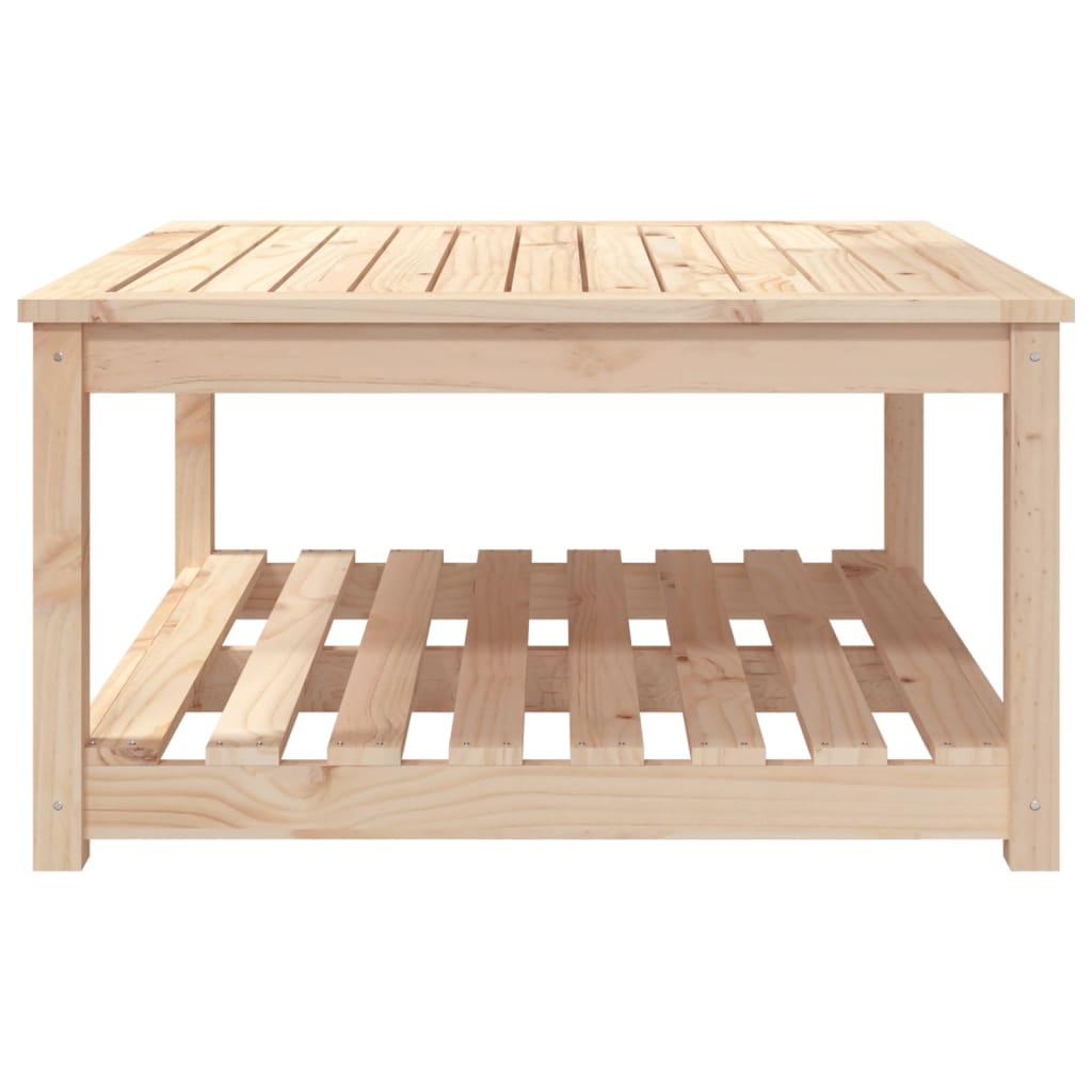 Tuintafel 82,5x82,5x45 cm massief grenenhout is nu te koop bij PeponiXL, paradijselijk wonen!