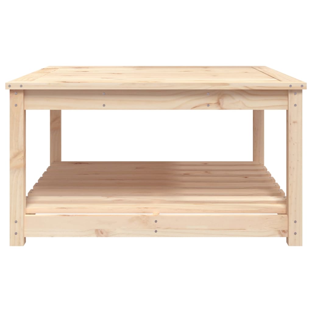 Tuintafel 82,5x82,5x45 cm massief grenenhout is nu te koop bij PeponiXL, paradijselijk wonen!