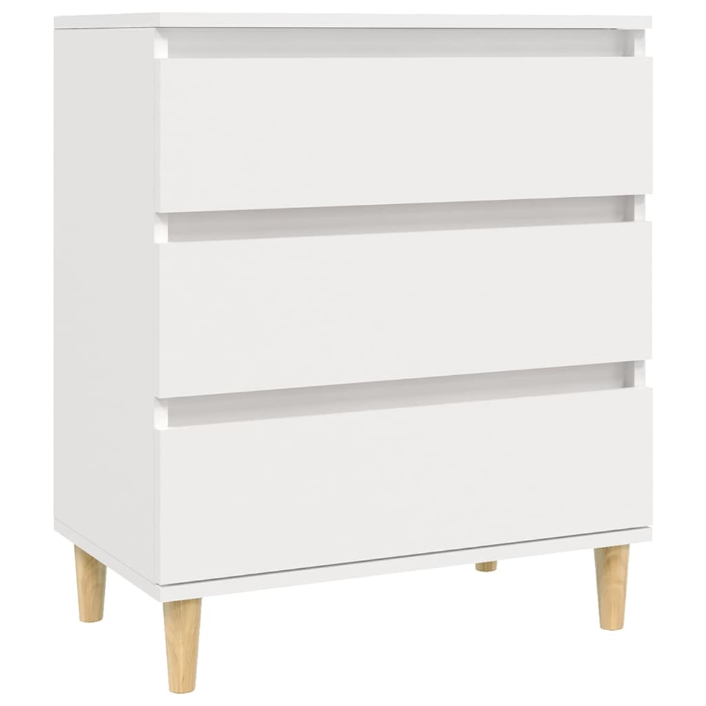 Dressoir 60x35x70 cm bewerkt hout wit is nu te koop bij PeponiXL, paradijselijk wonen!