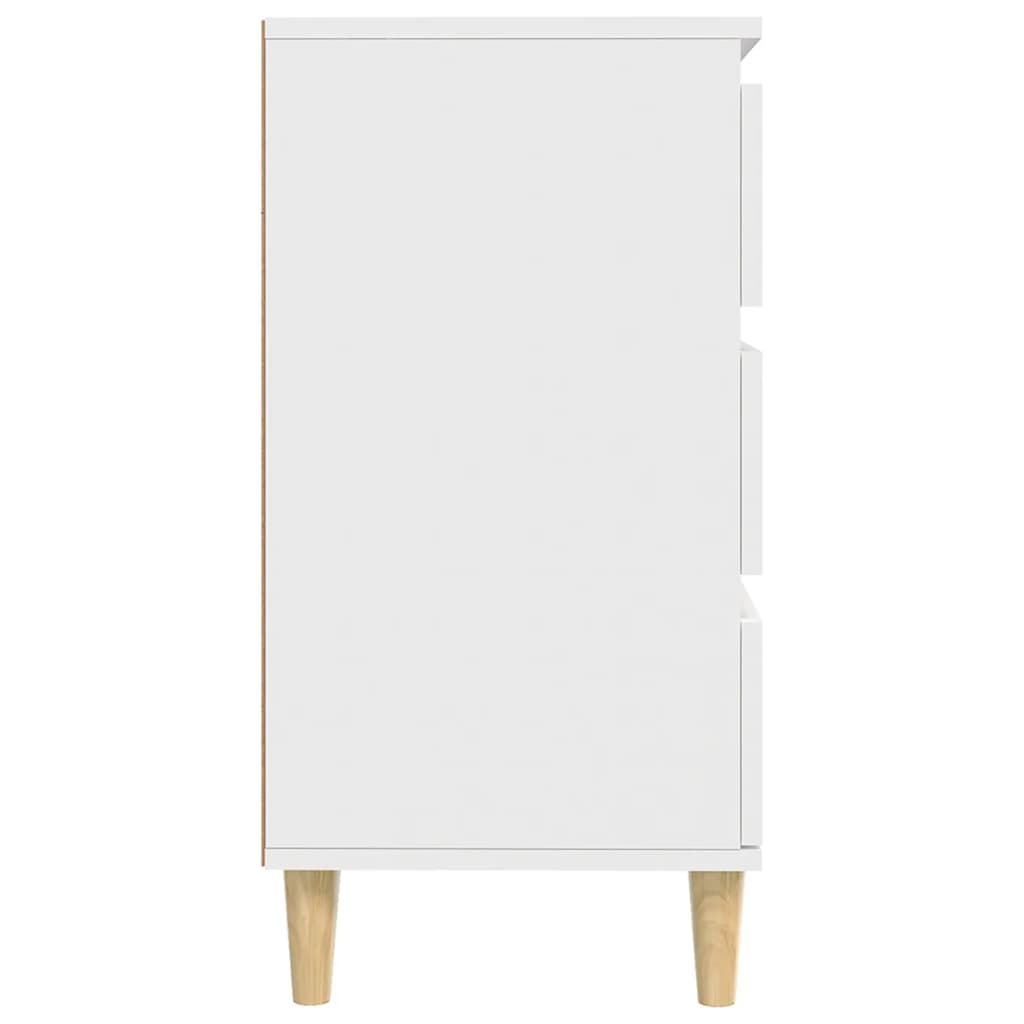 Dressoir 60x35x70 cm bewerkt hout wit is nu te koop bij PeponiXL, paradijselijk wonen!