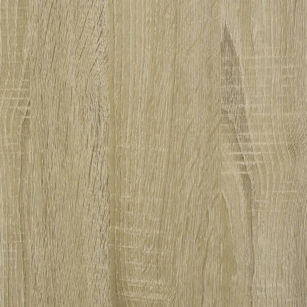 Dressoir 60x35x70 cm bewerkt hout sonoma eikenkleurig is nu te koop bij PeponiXL, paradijselijk wonen!