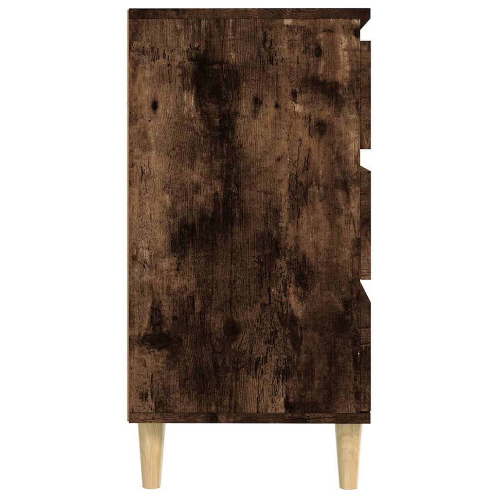 Dressoir 60x35x70 cm bewerkt hout gerookt eikenkleurig is nu te koop bij PeponiXL, paradijselijk wonen!