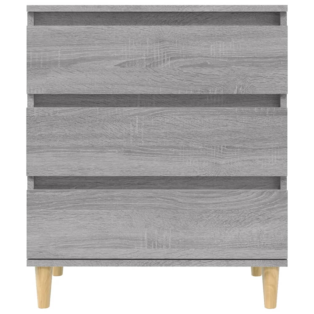 Dressoir 60x35x70 cm bewerkt hout grijs sonoma eikenkleurig is nu te koop bij PeponiXL, paradijselijk wonen!