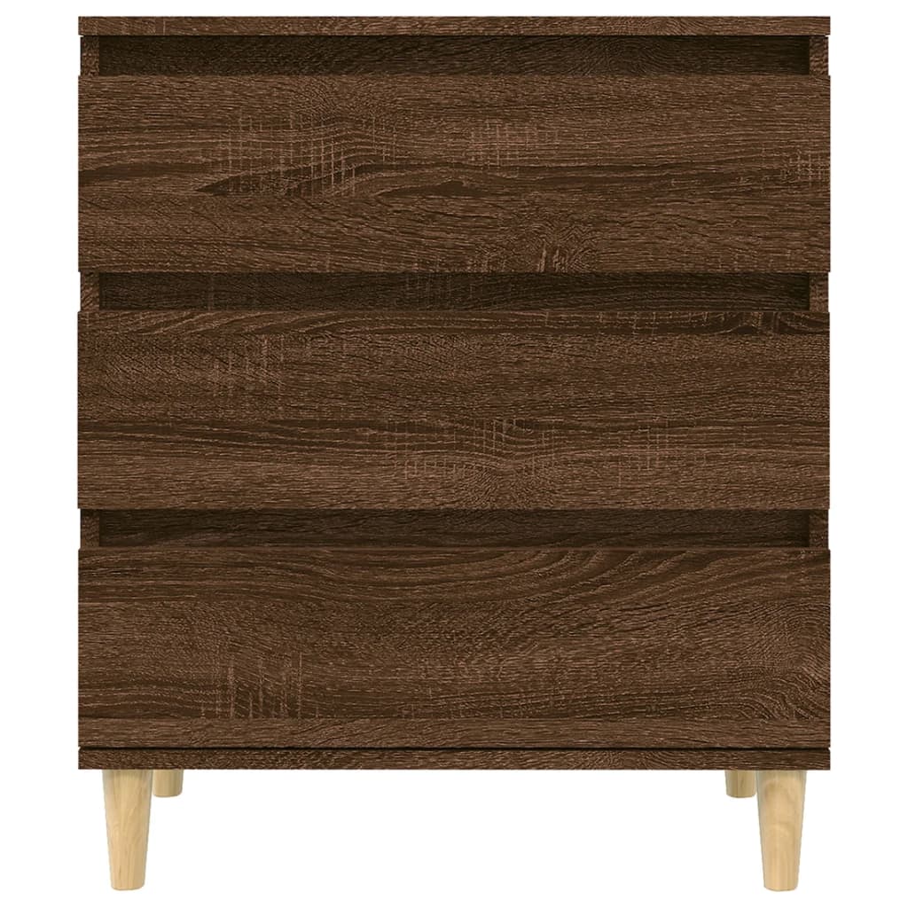 Dressoir 60x35x70 cm bewerkt hout bruin eikenkleur is nu te koop bij PeponiXL, paradijselijk wonen!