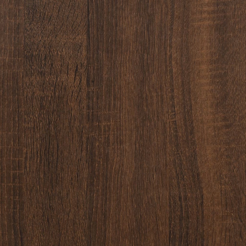 Dressoir 60x35x70 cm bewerkt hout bruin eikenkleur is nu te koop bij PeponiXL, paradijselijk wonen!