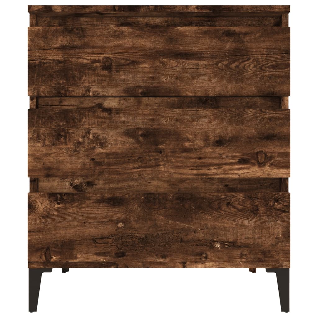Dressoir 60x35x70 cm bewerkt hout gerookt eikenkleurig is nu te koop bij PeponiXL, paradijselijk wonen!