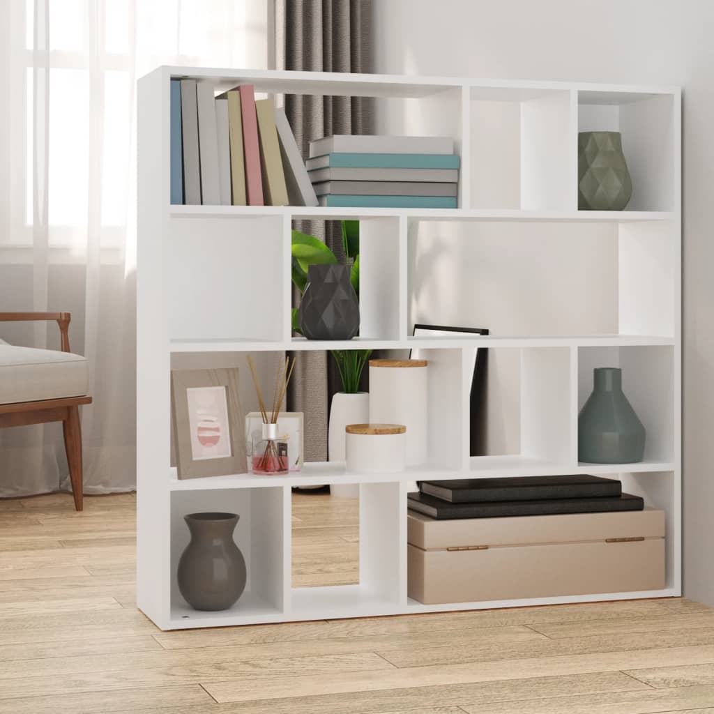 Boekenkast/kamerscherm 105x24x102 cm wit is nu te koop bij PeponiXL, paradijselijk wonen!