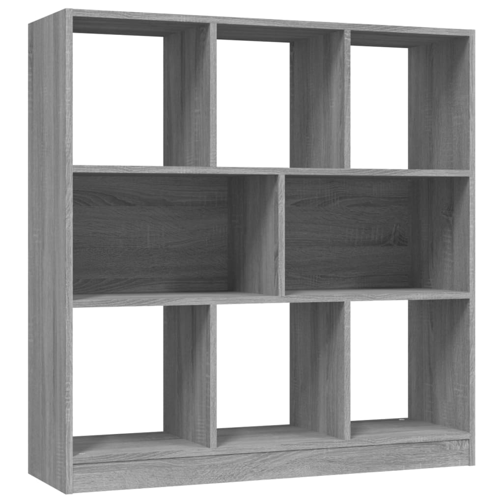 Boekenkast 97,5x29,5x100 cm bewerkt hout grijs sonoma eiken is nu te koop bij PeponiXL, paradijselijk wonen!
