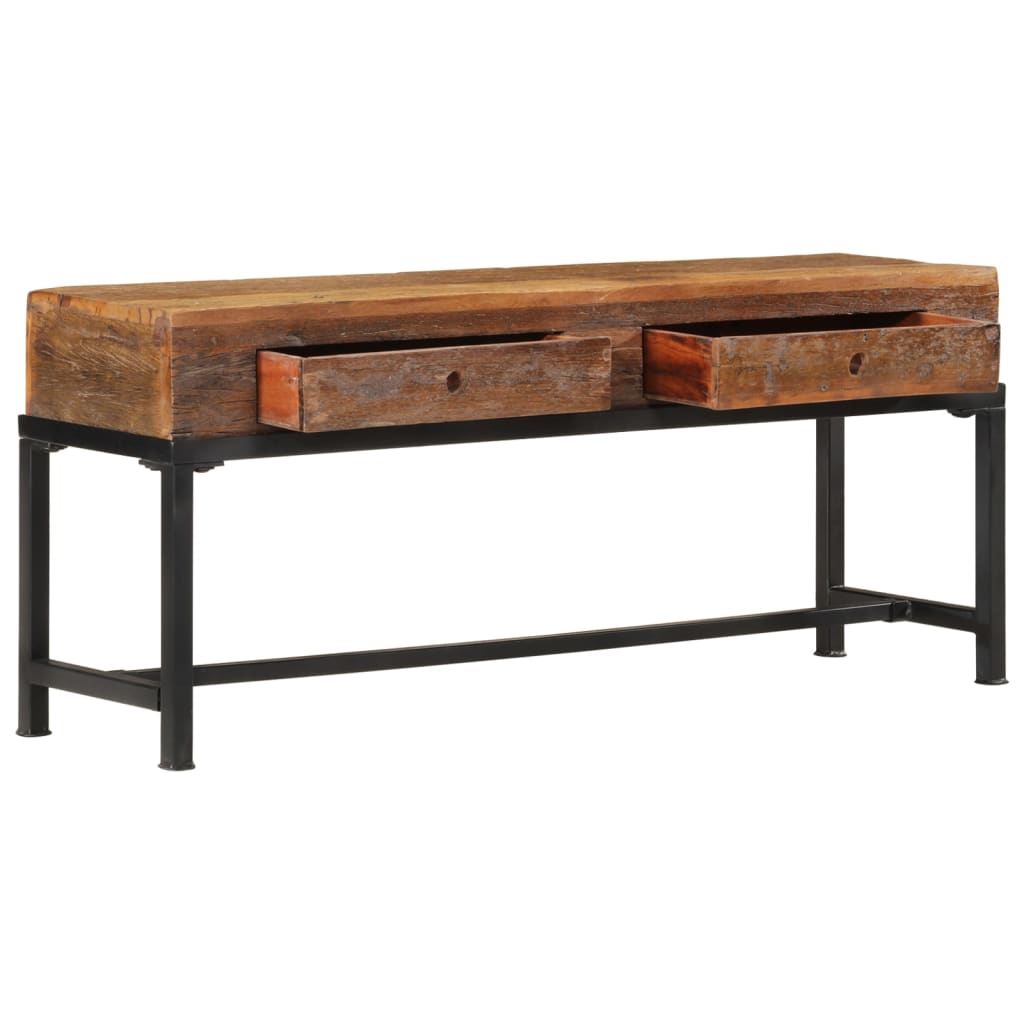 Tv-meubel 110x30x46 cm massief gerecycled hout is nu te koop bij PeponiXL, paradijselijk wonen!