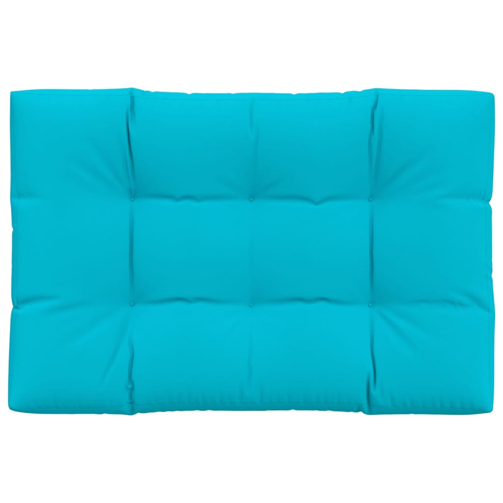Palletkussen 120x80x12 cm stof turquoise is nu te koop bij PeponiXL, paradijselijk wonen!