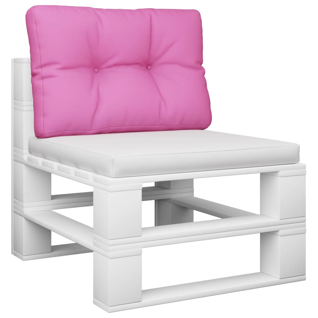 Palletkussen 50x40x12 cm stof roze is nu te koop bij PeponiXL, paradijselijk wonen!