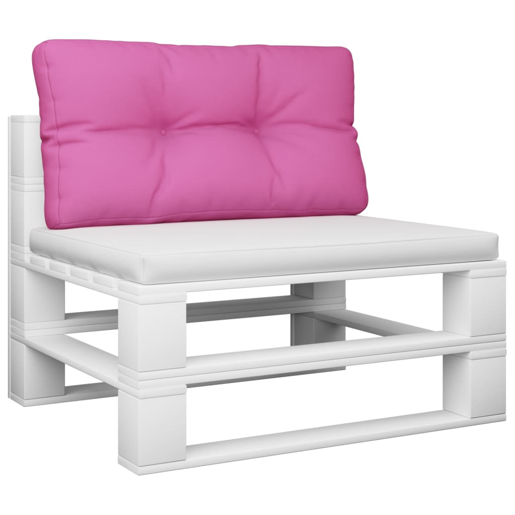 Palletkussen 80x40x12 cm stof roze is nu te koop bij PeponiXL, paradijselijk wonen!