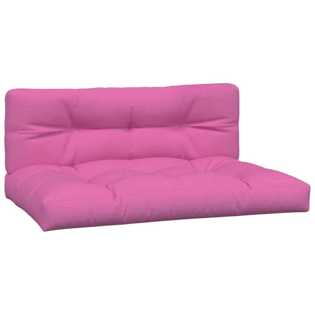 Palletkussens 2 st stof roze is nu te koop bij PeponiXL, paradijselijk wonen!