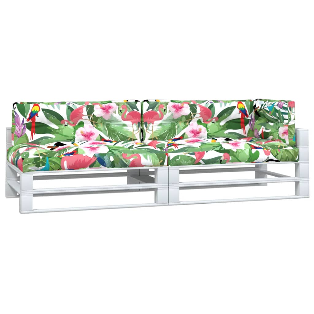 Palletkussens 5 st stof meerkleurig is nu te koop bij PeponiXL, paradijselijk wonen!