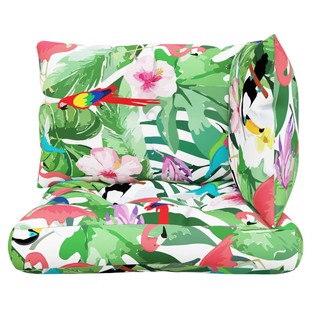 Palletkussens 3 st oxford stof meerkleurig is nu te koop bij PeponiXL, paradijselijk wonen!