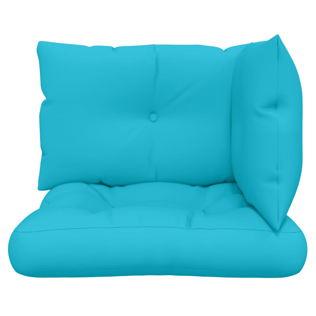 Palletkussens 3 st oxford stof turquoise is nu te koop bij PeponiXL, paradijselijk wonen!