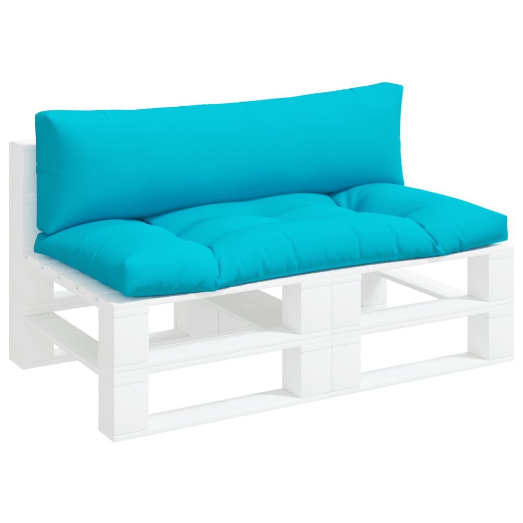 Palletkussens 2 st oxford stof turquoise is nu te koop bij PeponiXL, paradijselijk wonen!