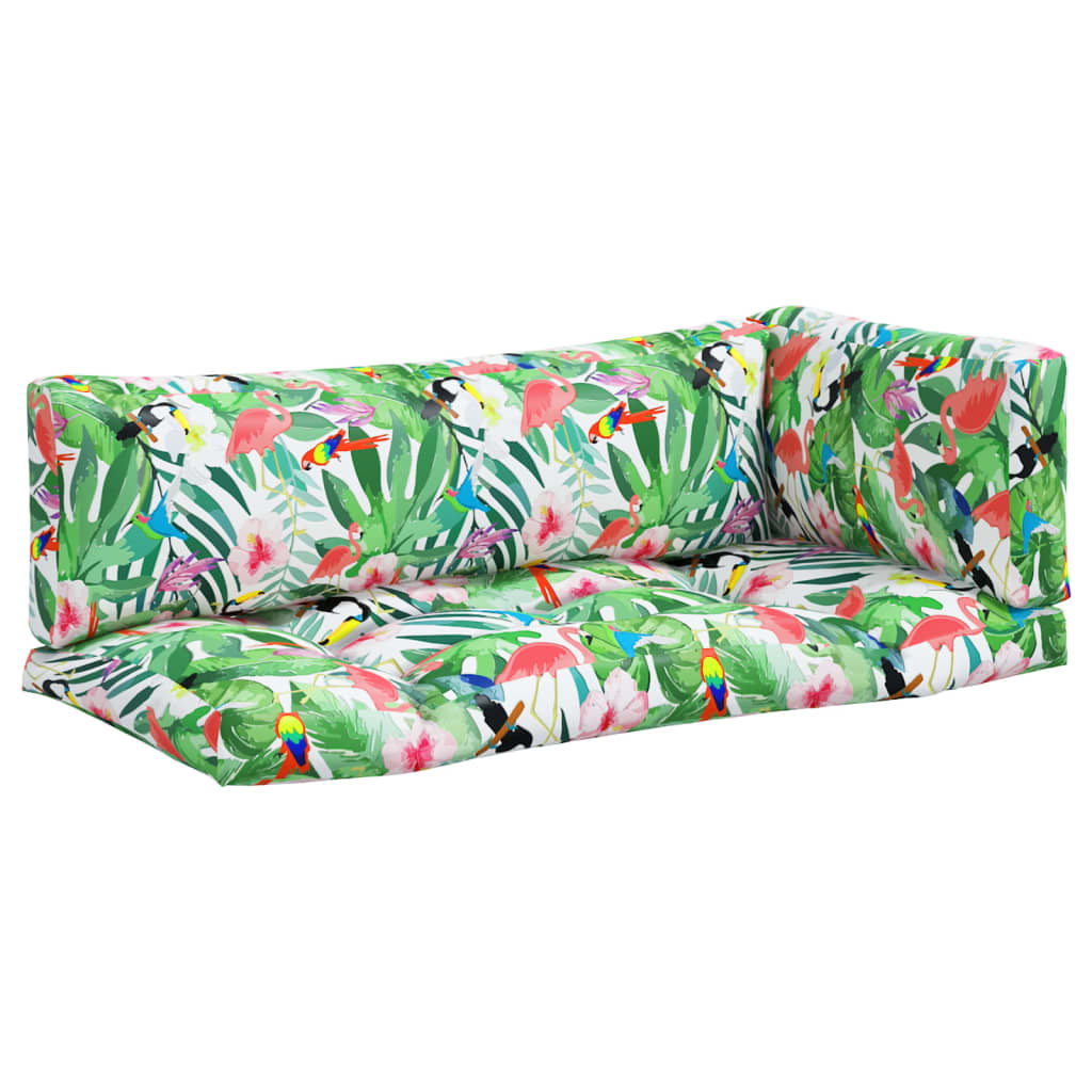 Palletkussens 3 st oxford stof meerkleurig is nu te koop bij PeponiXL, paradijselijk wonen!