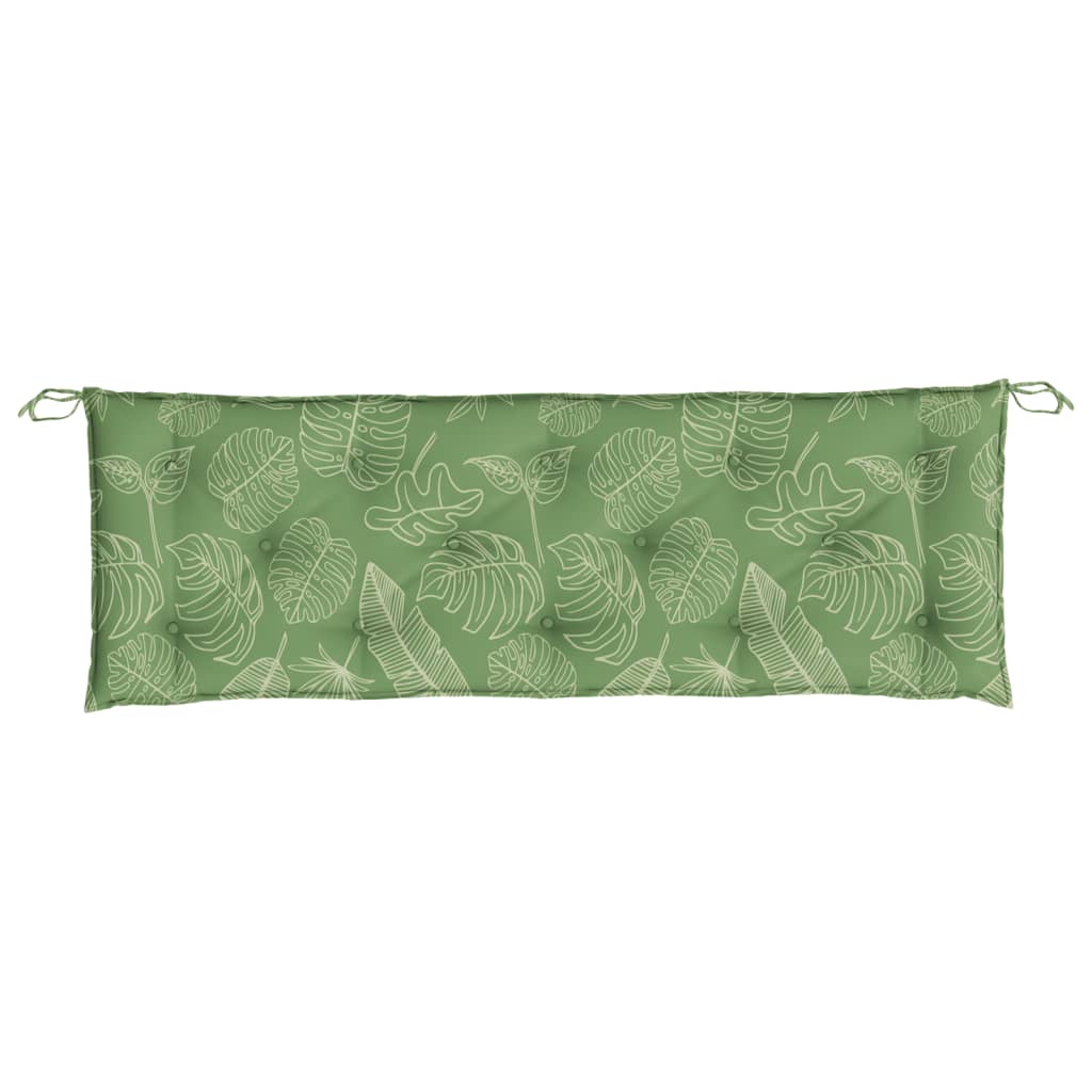 Tuinbankkussen 150x50x7 cm oxford stof bladpatroon is nu te koop bij PeponiXL, paradijselijk wonen!