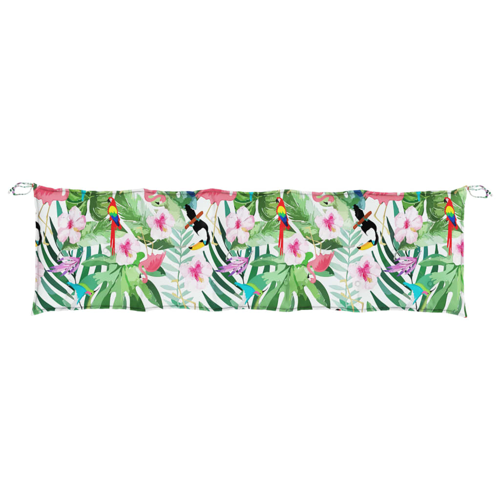 Tuinbankkussen 180x50x7 cm oxford stof meerkleurig is nu te koop bij PeponiXL, paradijselijk wonen!