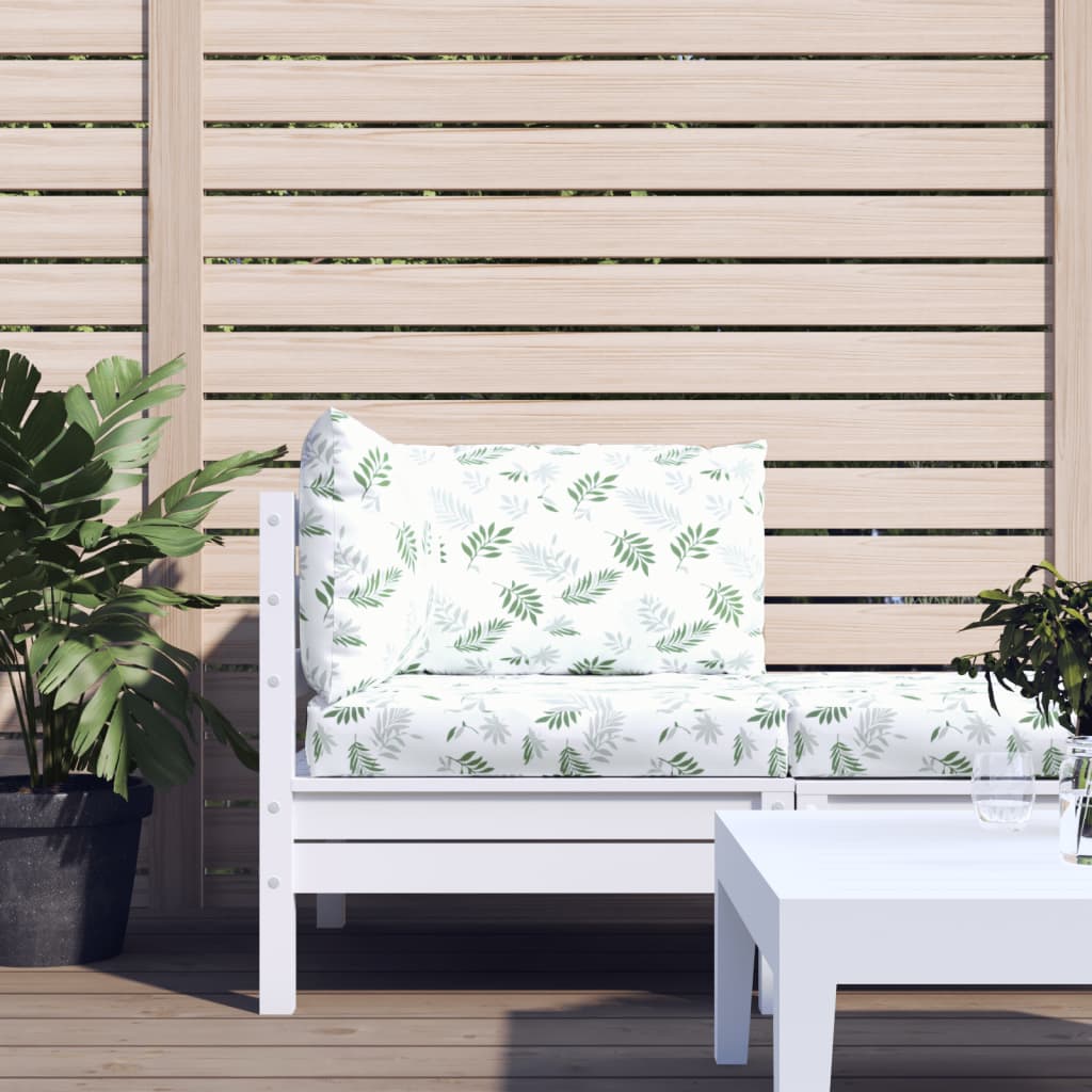 Palletkussens 3 st bladpatroon oxford stof is nu te koop bij PeponiXL, paradijselijk wonen!