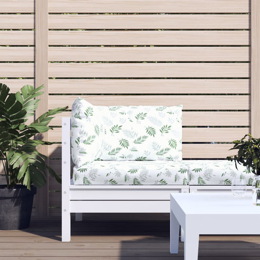 Palletkussens 3 st bladpatroon oxford stof is nu te koop bij PeponiXL, paradijselijk wonen!