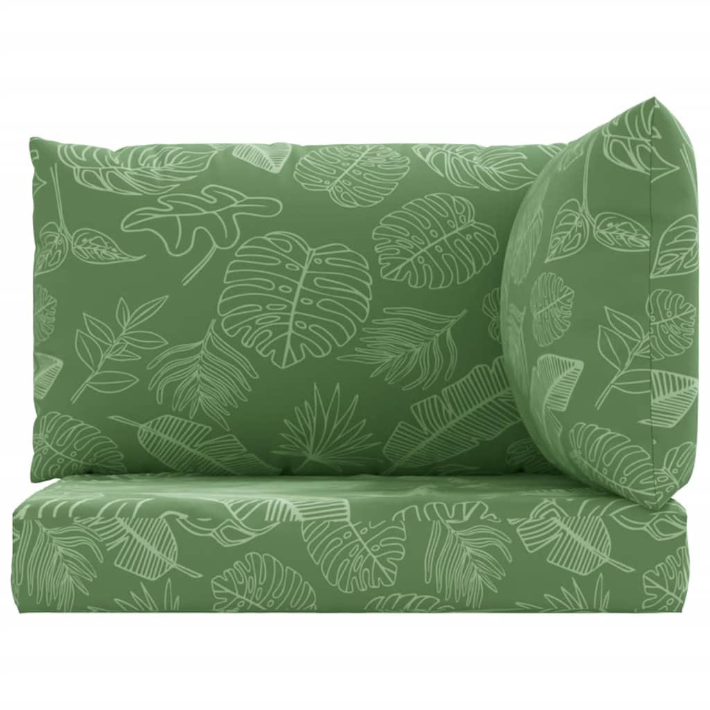 Palletkussens 3 st bladpatroon oxford stof is nu te koop bij PeponiXL, paradijselijk wonen!