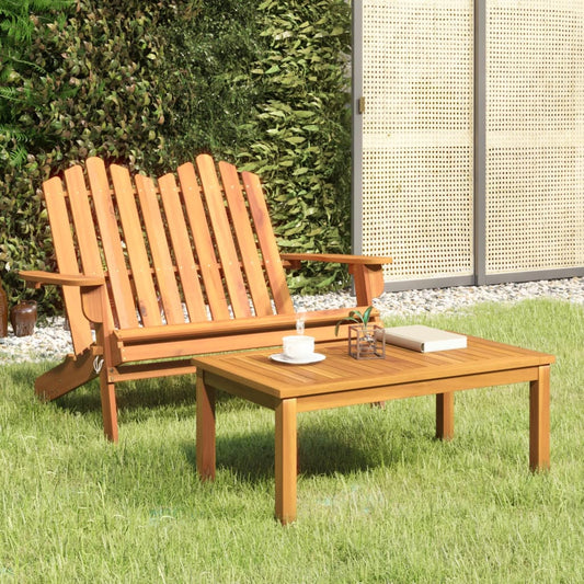 2-delige Loungeset Adirondack massief acaciahout is nu te koop bij PeponiXL, paradijselijk wonen!