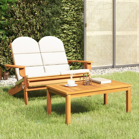 2-delige Loungeset Adirondack massief acaciahout is nu te koop bij PeponiXL, paradijselijk wonen!