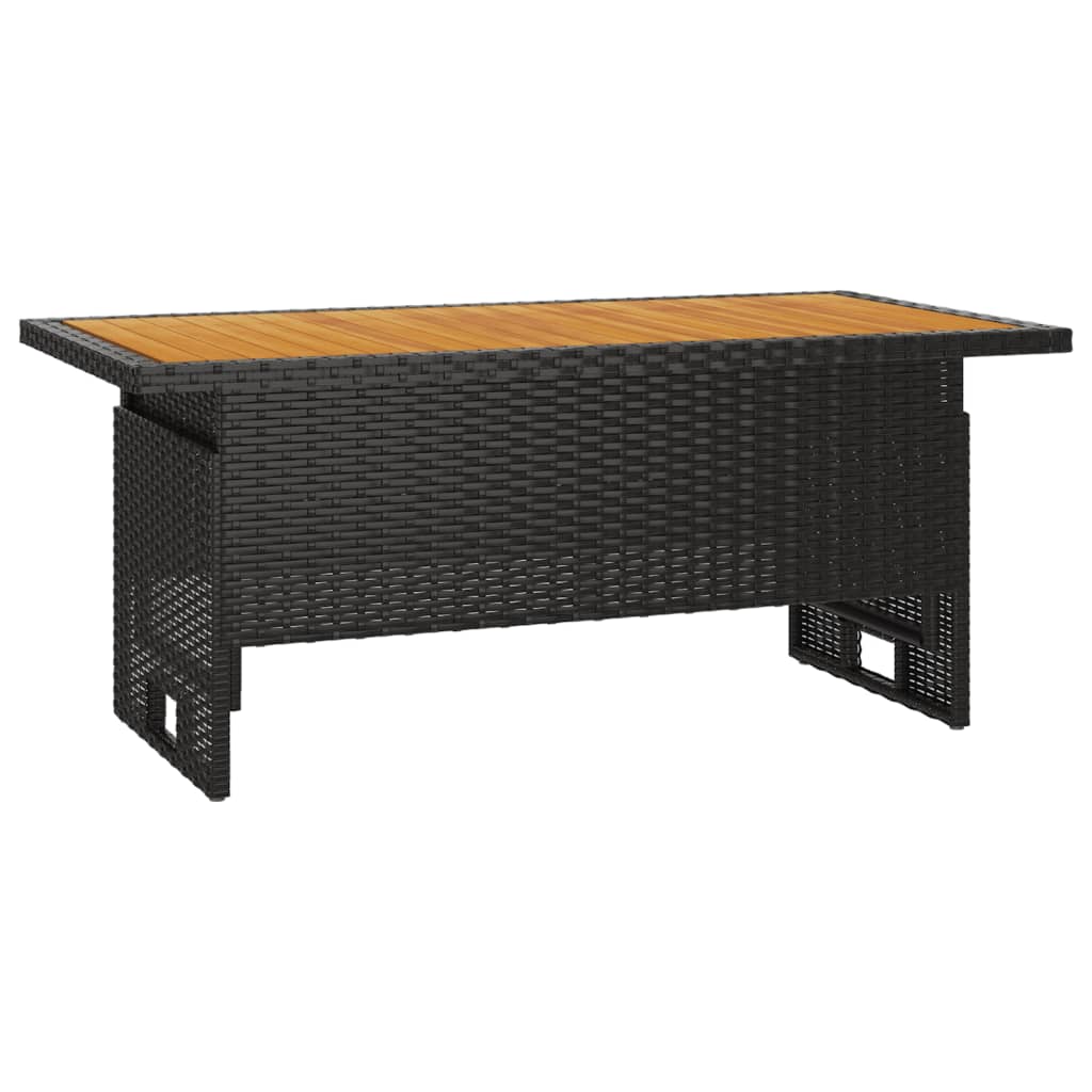 3-delige Loungeset met kussens poly rattan zwart is nu te koop bij PeponiXL, paradijselijk wonen!