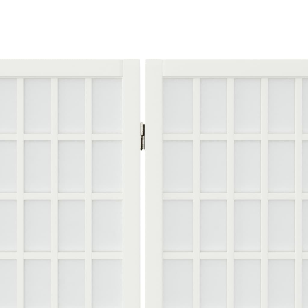 Kamerscherm inklapbaar 5 panelen Japanse stijl 200x170 cm wit is nu te koop bij PeponiXL, paradijselijk wonen!