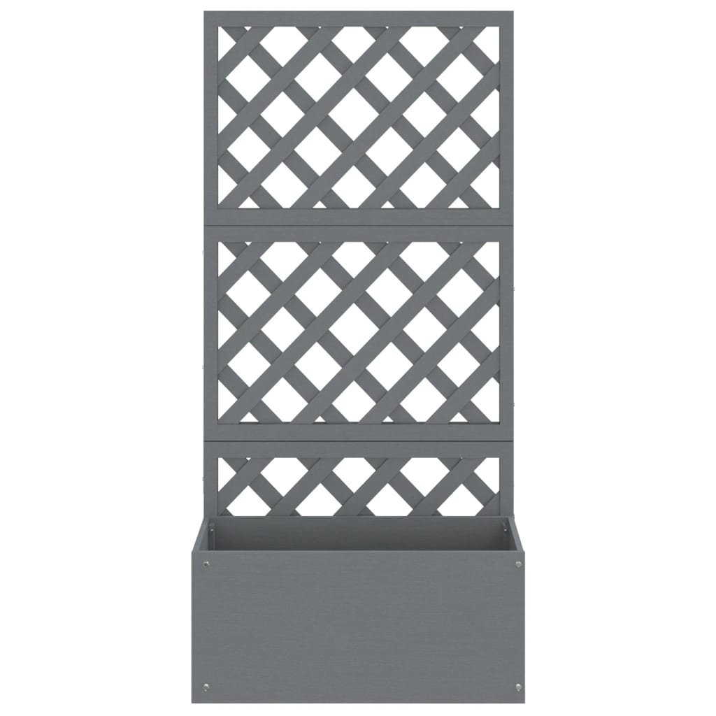 Plantenbak met latwerk 65x33x135 cm HKC is nu te koop bij PeponiXL, paradijselijk wonen!