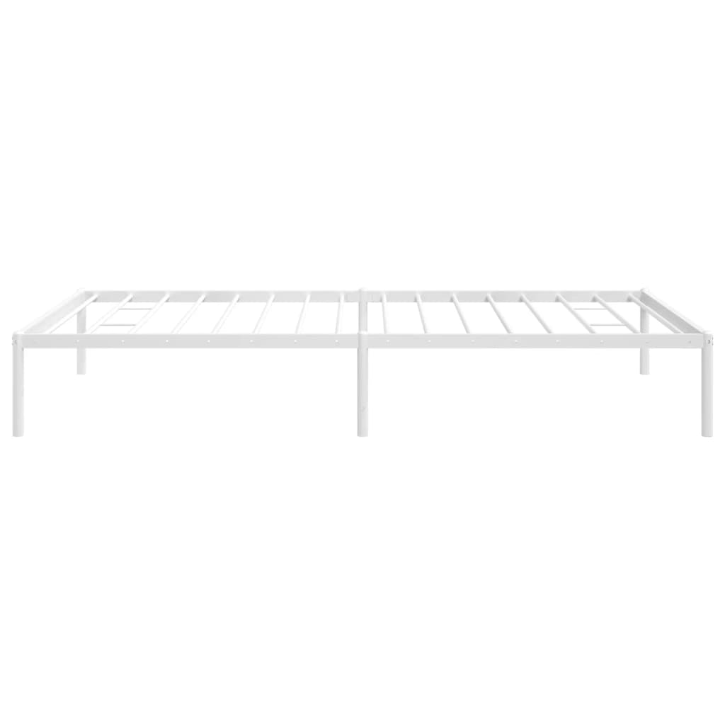 Bedframe metaal wit 107x203 cm is nu te koop bij PeponiXL, paradijselijk wonen!