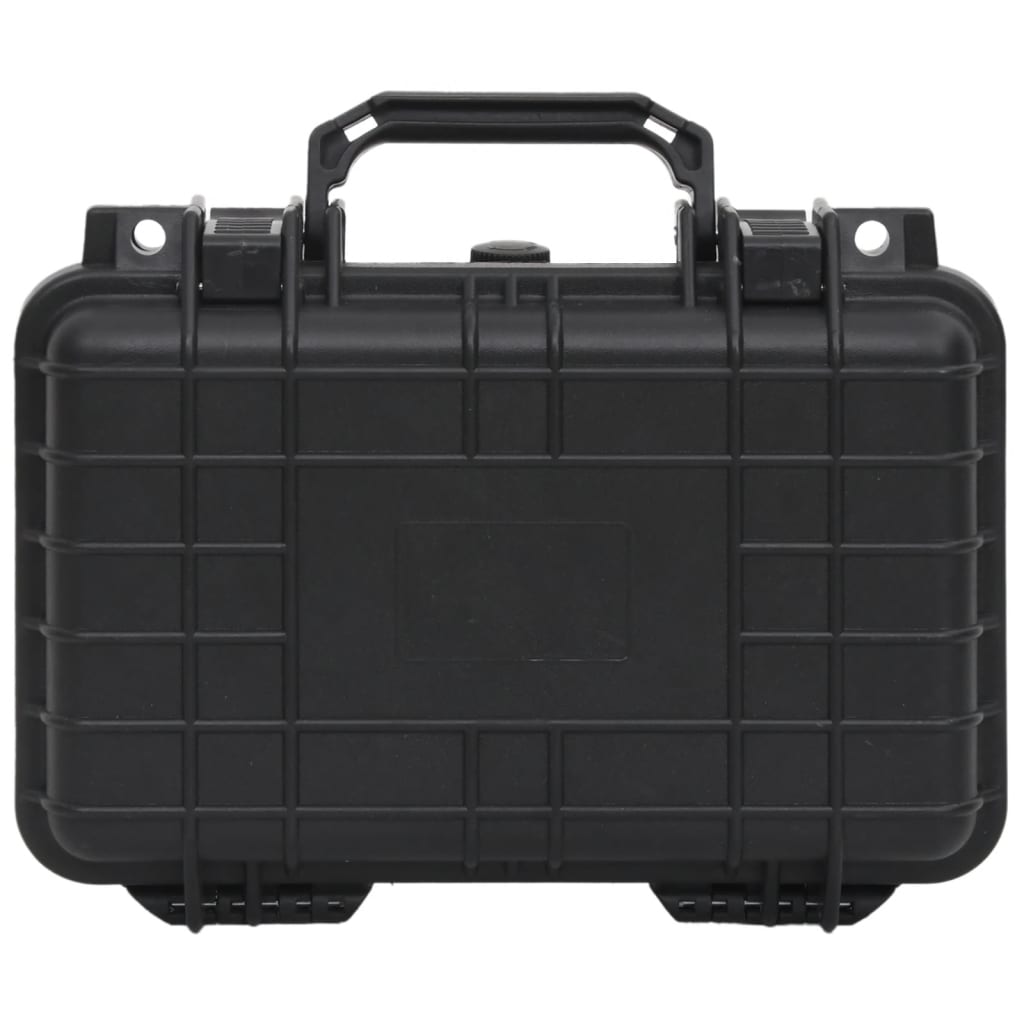 Flightcase draagbaar 30x22x10 cm PP zwart is nu te koop bij PeponiXL, paradijselijk wonen!