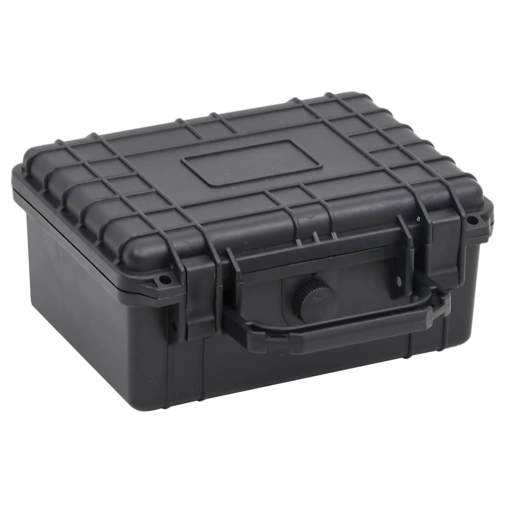 Flightcase draagbaar 24x19x11 cm PP zwart is nu te koop bij PeponiXL, paradijselijk wonen!