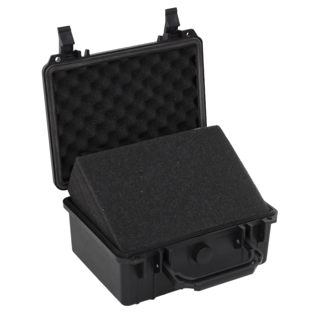 Flightcase draagbaar 24x19x11 cm PP zwart is nu te koop bij PeponiXL, paradijselijk wonen!