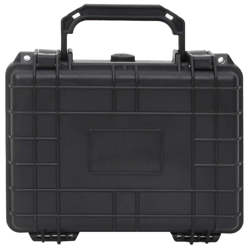 Flightcase draagbaar 24x19x11 cm PP zwart is nu te koop bij PeponiXL, paradijselijk wonen!