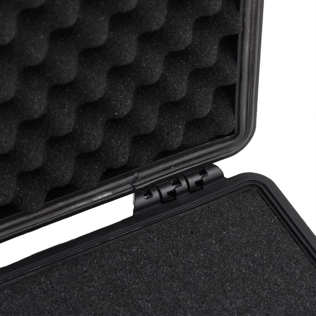 Flightcase draagbaar 24x19x11 cm PP zwart is nu te koop bij PeponiXL, paradijselijk wonen!