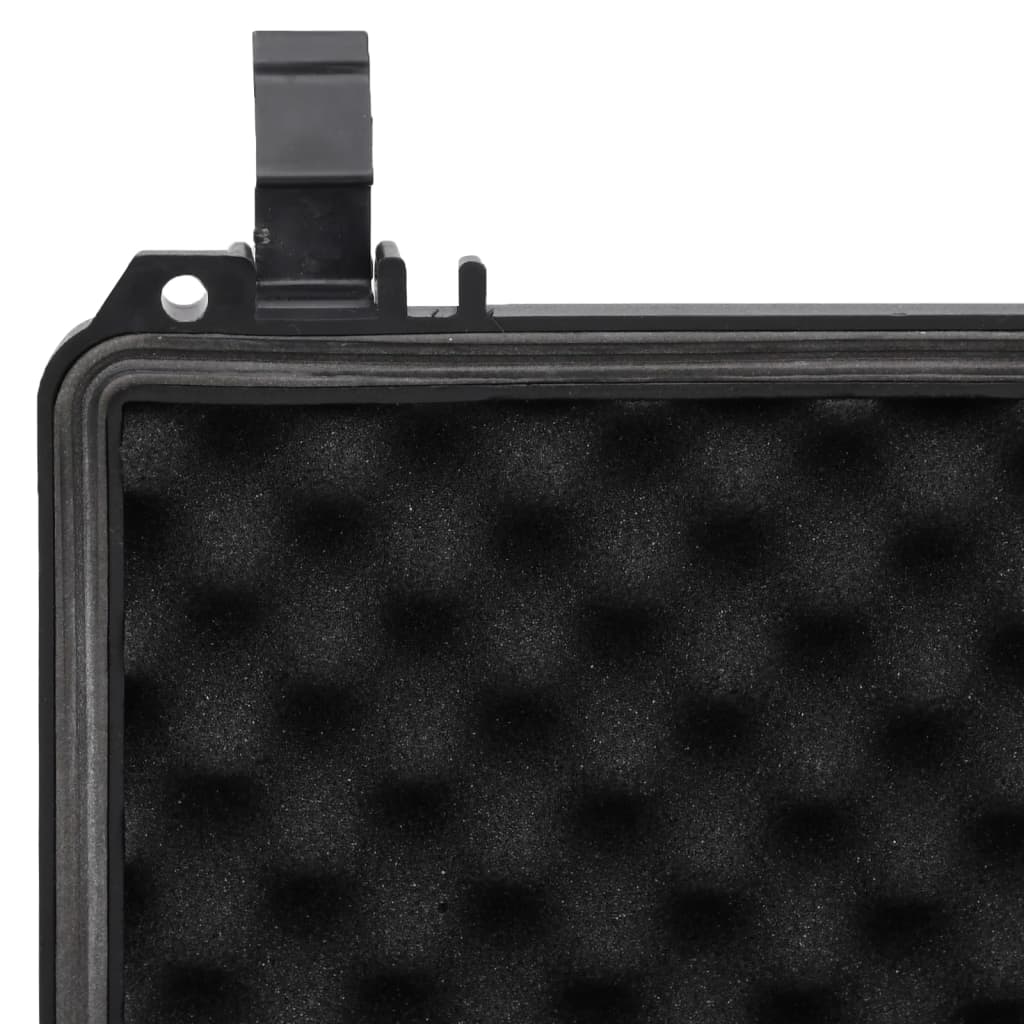 Flightcase draagbaar 24x19x11 cm PP zwart is nu te koop bij PeponiXL, paradijselijk wonen!