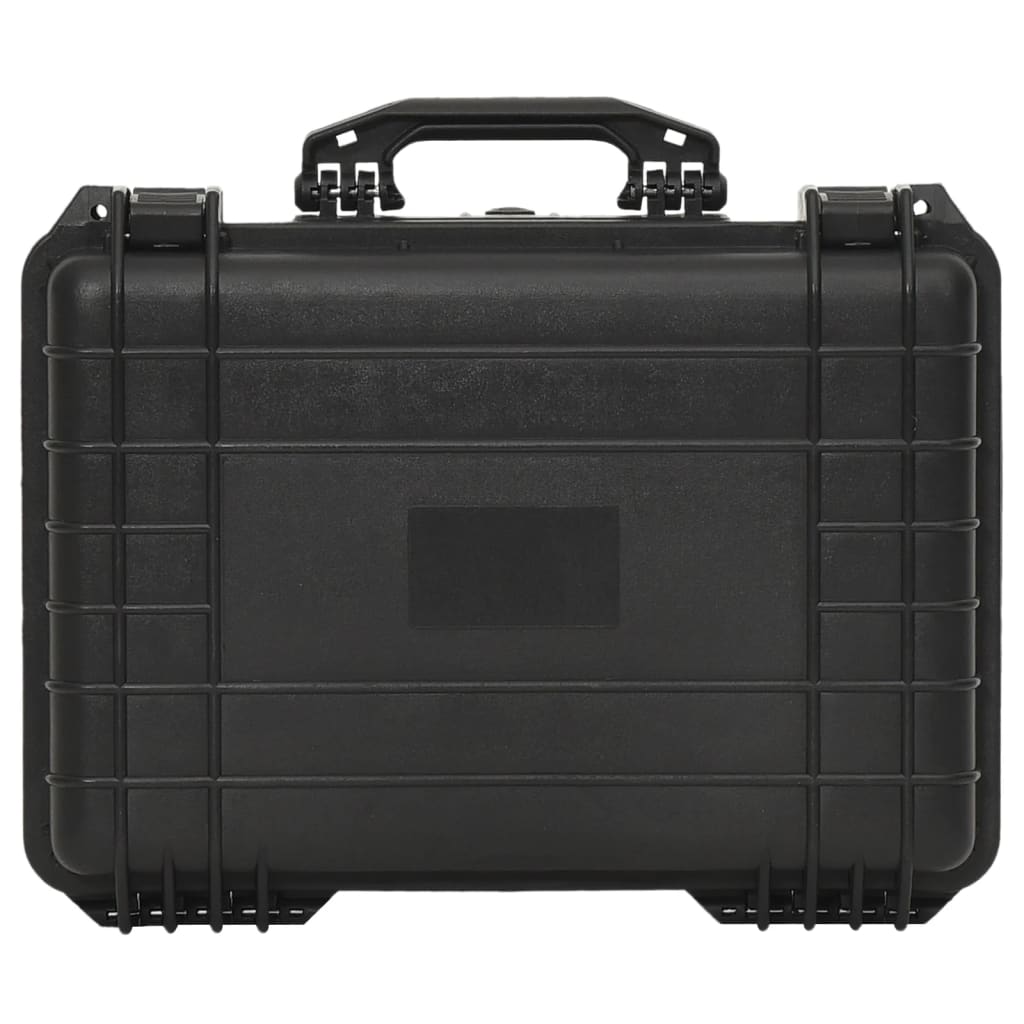 Flightcase draagbaar 47x36x18 cm PP zwart is nu te koop bij PeponiXL, paradijselijk wonen!