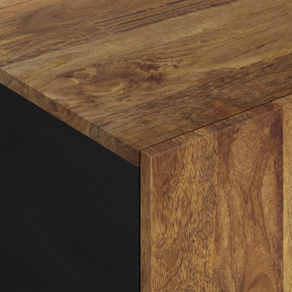 Salontafel 100x54x40 cm massief mangohout en bewerkt hout is nu te koop bij PeponiXL, paradijselijk wonen!