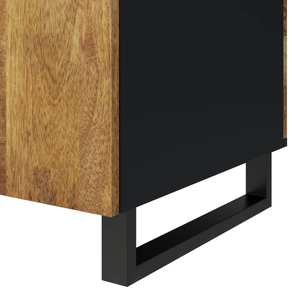 Salontafel 100x54x40 cm massief mangohout en bewerkt hout is nu te koop bij PeponiXL, paradijselijk wonen!