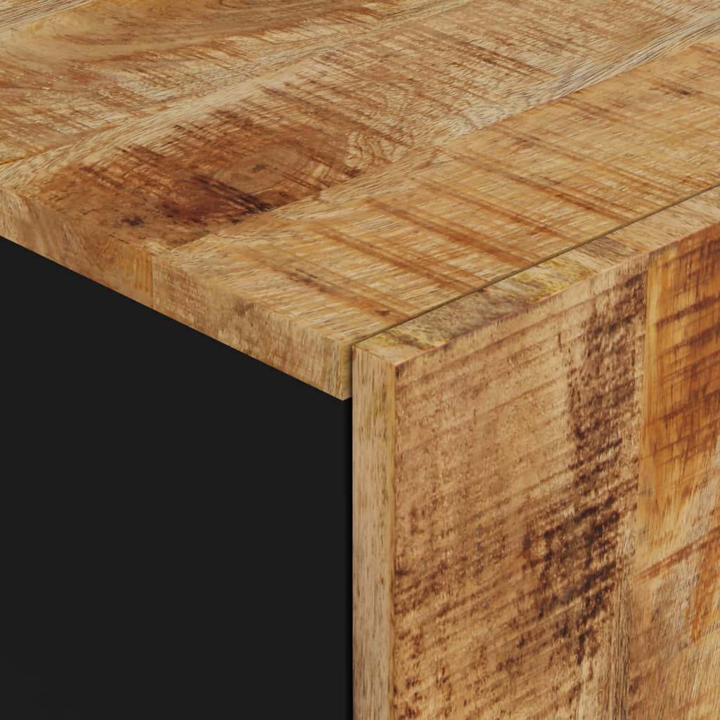 Badkamerkast 38x33x58 cm massief mangohout is nu te koop bij PeponiXL, paradijselijk wonen!