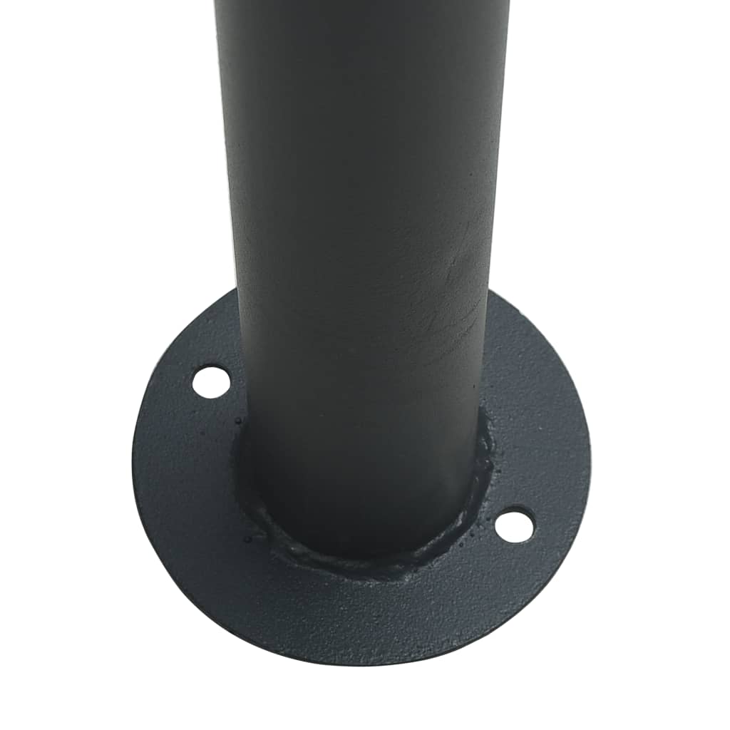 Tuinpaviljoen 3x3 m staal en stof antracietkleurig is nu te koop bij PeponiXL, paradijselijk wonen!