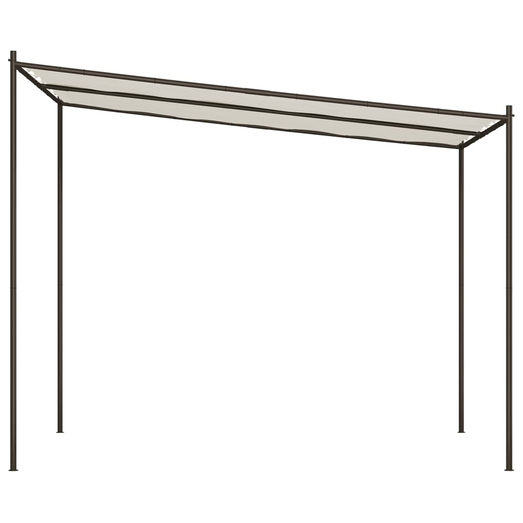 Prieel 3x3 m 180 g/m² stof en staal wit is nu te koop bij PeponiXL, paradijselijk wonen!